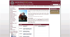 Desktop Screenshot of milborneport.com